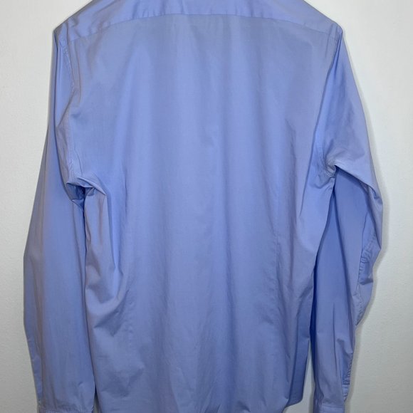 Scotch & Soda Light Blue L/S Button Down Shirt - Sz L - Picture 2 of 3